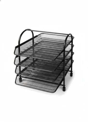 Szuflada na dokumenty czarny metal [mm:] 350x300x 350 Tres (TRES Półka 4A czarna)