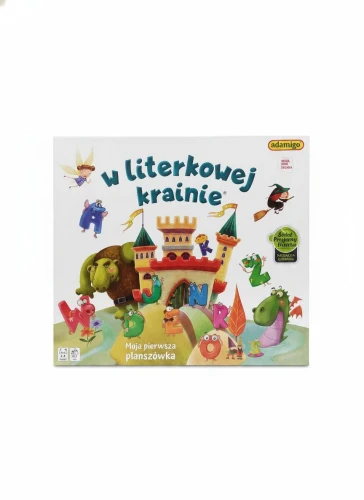 Gra planszowa w literkowej krainie Adamigo