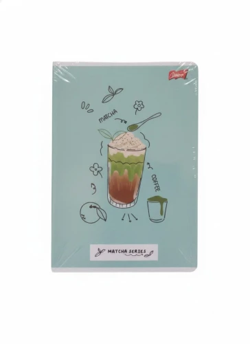 Zeszyt A5 Matcha Mood 32k. 70g podwójna linia kolor Unipap