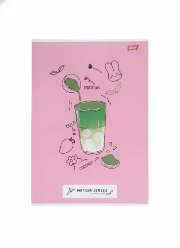 Zeszyt A4 Matcha Mood 120k. 70g krata Unipap