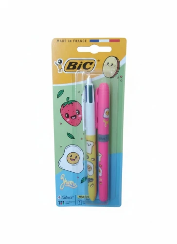 Zakreślacz Highlighter Grip KAWAII FOOD 2sztuki Bic (527545)