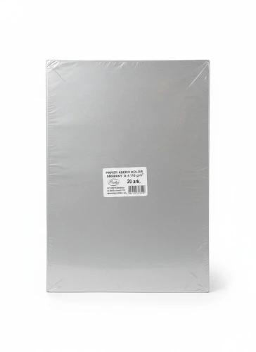 Papier kolorowy A4 srebrny 20k. 110g Protos