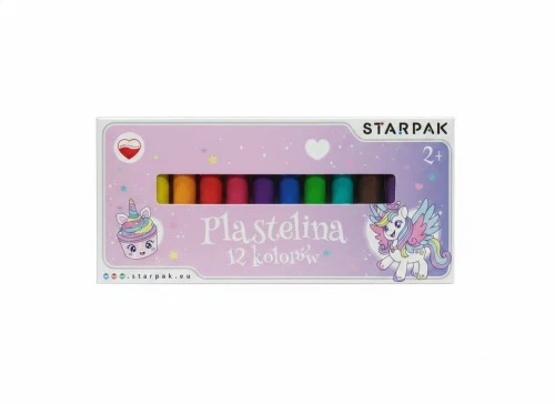 Plastelina UNICORN Starpak (584094)
