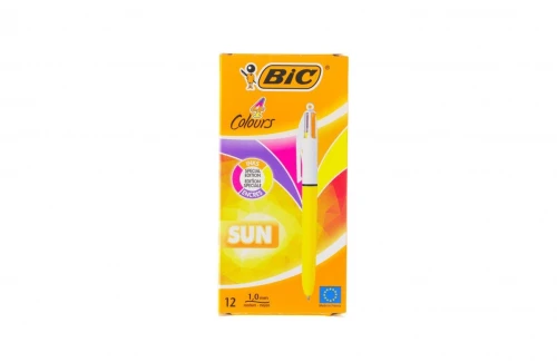 Długopis wielofunkcyjny standardowy SUN 4 kolory wkład mix Bic (982871)