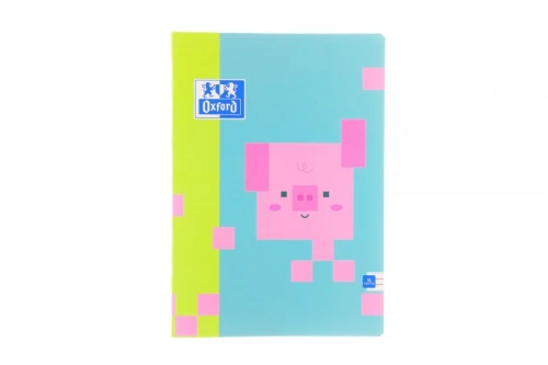 Zeszyt A5 zoo blocks 16k. 90g linia podwójna kolorowa Oxford (400208008)