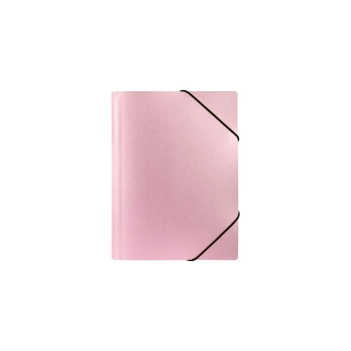 Teczka plastikowa na gumkę STARDUST PINK A4 różowy Biurfol (TGSD-A4-03)