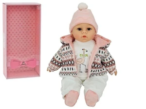 Lalka bobas z polskim głosem, śpiewa i mówi po polsku; BOX [mm:] 350 Adar (638723)