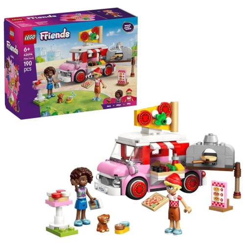 Klocki konstrukcyjne Friends Furgonetka z pizzą Lego (42694)