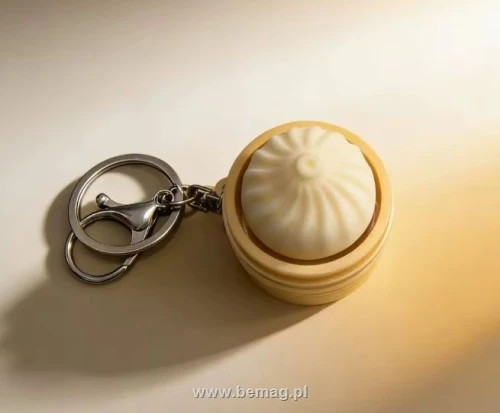 Brelok gniotek pierożek LED Bemag (PL-YW)