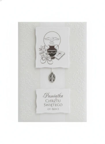 Książeczka pamiątkowa z chrztu Chrzest Babcia Merigraf (5902221808845)