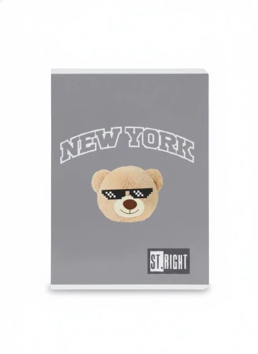 Zeszyt A5 NYC MOOD 32k. 70g linia podwójna kolorowa Unipap