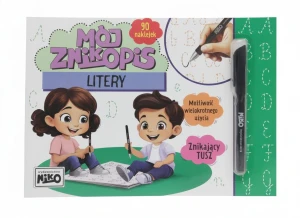 Książeczka edukacyjna Mój znikopis. Litery Niko