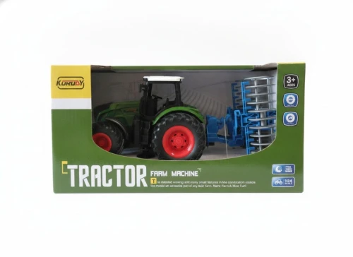 Traktor z wałem rolniczym RC Lean (29790)