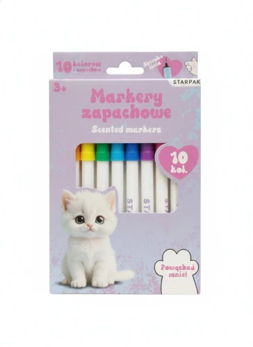 Marker specjalistyczny Markery zapachowe wkład mix okrągła końcówka Starpak (582138)