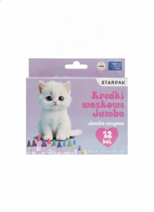Kredki świecowe 12 kol. Starpak (582124)