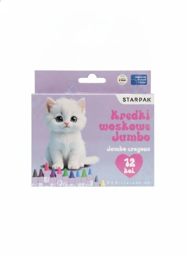 Kredki świecowe 12 kol. Starpak (582124)