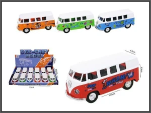 Autobus 10cm 4-kolory Hipo (HX226)