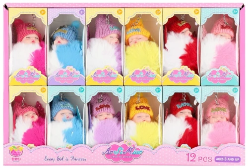 Brelok lalka pompon mix Mega Creative (589659)