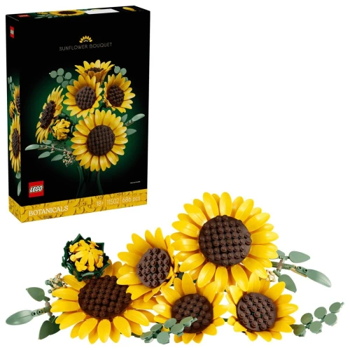 Klocki konstrukcyjne Botanicals Bukiet słoneczników Lego (11502)