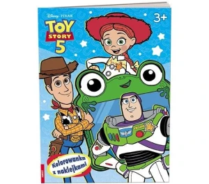Książka dla dzieci Toy Story 5. Kolorowanka z Naklejkami Ameet (NA 9149)