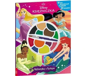 Książka dla dzieci Disney Księżniczka. Malowanka z Farbami Ameet (KFF 9102)