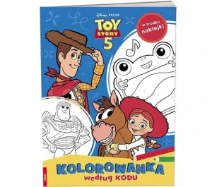 Książka dla dzieci Toy Story 5. Kolorowanka Według Kodu Ameet (KKO 9110)