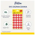 Etykieta do oznaczania kropki  118mm niebieska [mm:] 18x43 Zweckform (3005)