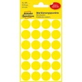 Etykieta do oznaczania żółta kropki  18mm żółty [mm:] 18 Zweckform (3007)