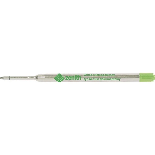 Wkład do długopisu standardowy wkład zielone 0,8mm Zenith