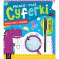 Książka dla dzieci Poznaję i piszę cyferki Terapia ręki. Aksjomat