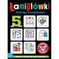 Książka dla dzieci Łamigłówki bystrego przedszkolaka z wesołą myszką Ciekawe zadania do głowy łamania. Aksjomat