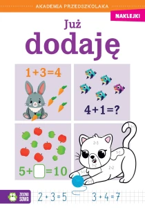 Książka dla dzieci Akademia przedszkolaka. Już dodaję Zielona Sowa