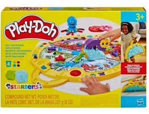 Ciastolina 4 kol. Play-Doh Zestaw Starters Mata do Zabawy 227g Playdoh (f9143)