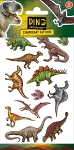 Tatuaż zestaw tatuaży dinozaury Antella (8718819314769)