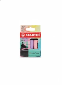Zakreślacz BOSS mini PASTEL wkład mix 2-5mm Stabilo (07/3-2-03)