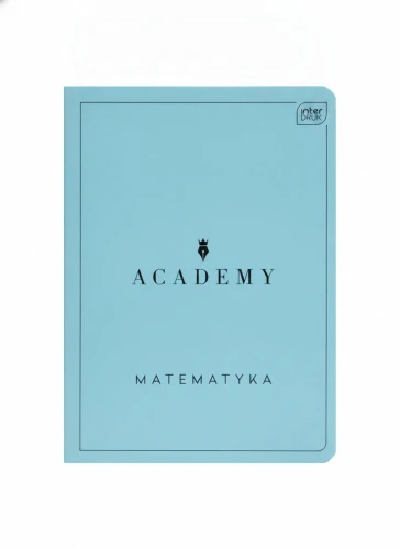 Zeszyt tematyczny A5 ACADEMY Hybrid MATEMATYKA 60k. 90g krata Interdruk (ZE60#MATACAH))