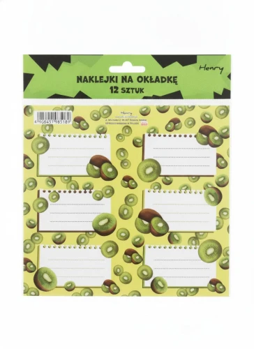Naklejka na zeszyt Kiwi Henry (5908451985189)