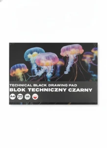 Blok techniczny czarny A4 Starpak (589014)