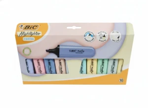 Zakreślacz Highlighter Grip KAWAII 6 sztuki wkład mix 1,2-4,6mm Bic (528643)