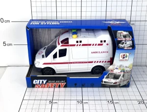 Ambulans ŚWIATŁO DŹWIĘK W PUDEŁKU Dromader (130-1354982)