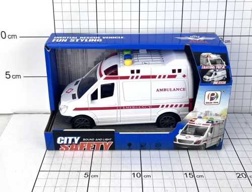 Ambulans ŚWIATŁO DŹWIĘK W PUDEŁKU Dromader (130-1354982)