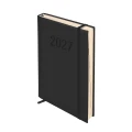 Kalendarz książkowy (terminarz) 2027 COLORFIX dzienny A5 Antra (czarny)