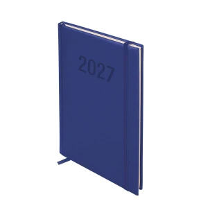 Kalendarz książkowy (terminarz) 2027 COLORFIX tygodniowy A5 Antra (granatowy)