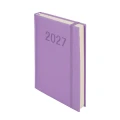 Kalendarz książkowy (terminarz) 2027 COLORFIX dzienny A5 Antra (liliowy)
