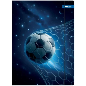Teczka kartonowa na gumkę Cosmo Ball A4 srebrny Happy Color (7621 2431-CB01)