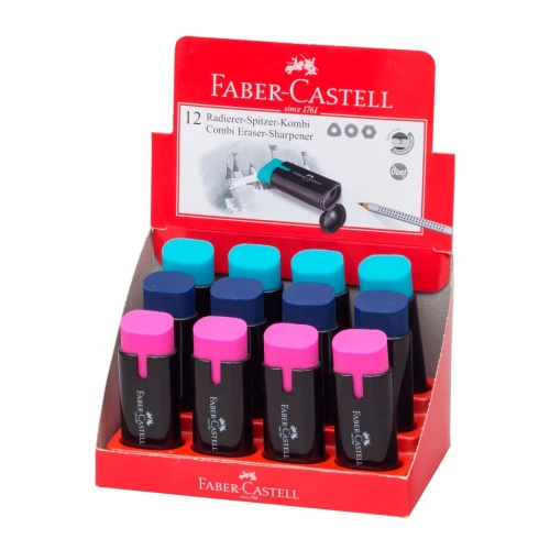 Temperówka mix plastikowa Faber Castell (183706 FC)