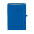 Kalendarz książkowy (terminarz) 2027 MEMOFIX dzienny A5 Antra (niebieski)