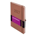 Kalendarz książkowy (terminarz) 2027 MEMOFIX tygodniowy B5 Antra (MOCHA MAUSSE)