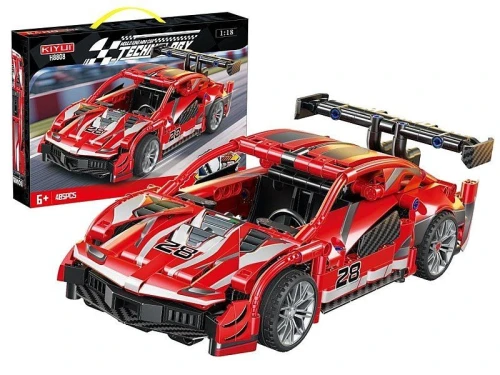 Klocki konstrukcyjne zestaw klocków, 488 części, model auta 1:18 Adar (633674)