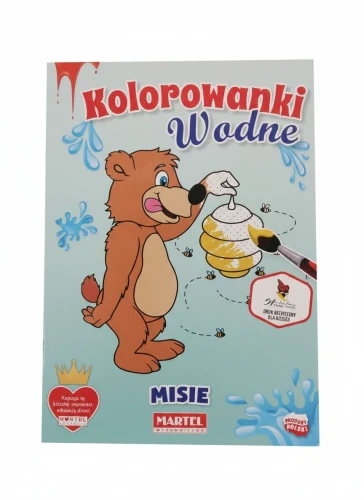 Kolorowanka Kolorowanka wodna Misie (nd)